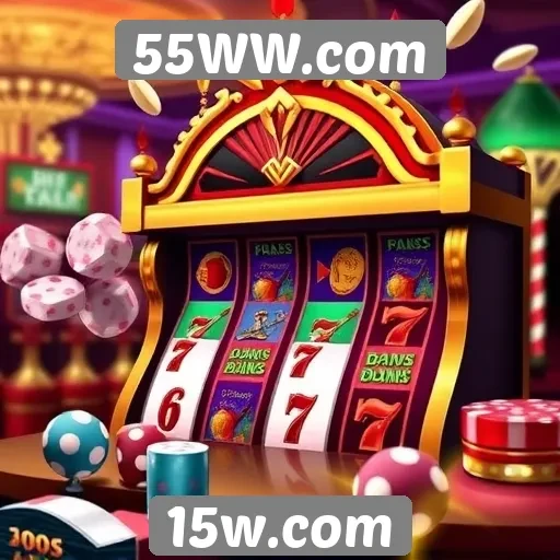 Jogos de cassino disponíveis em 55WW.com